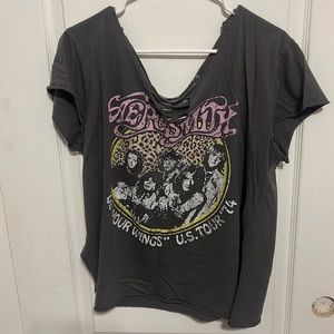 Destructed Aerosmith Top